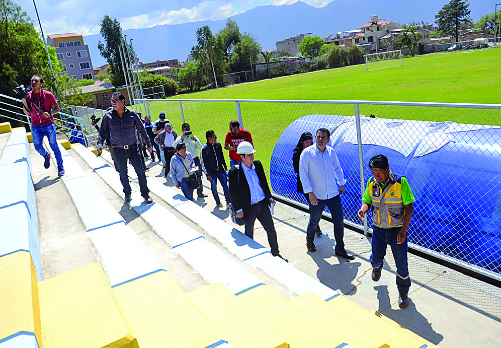 Cochabamba. La plaza principal 14 de septiembre
